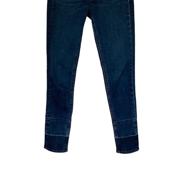 Rag & Bone High Rise Two Tone Ankle Skinny Jeans - Picture 6 of 15